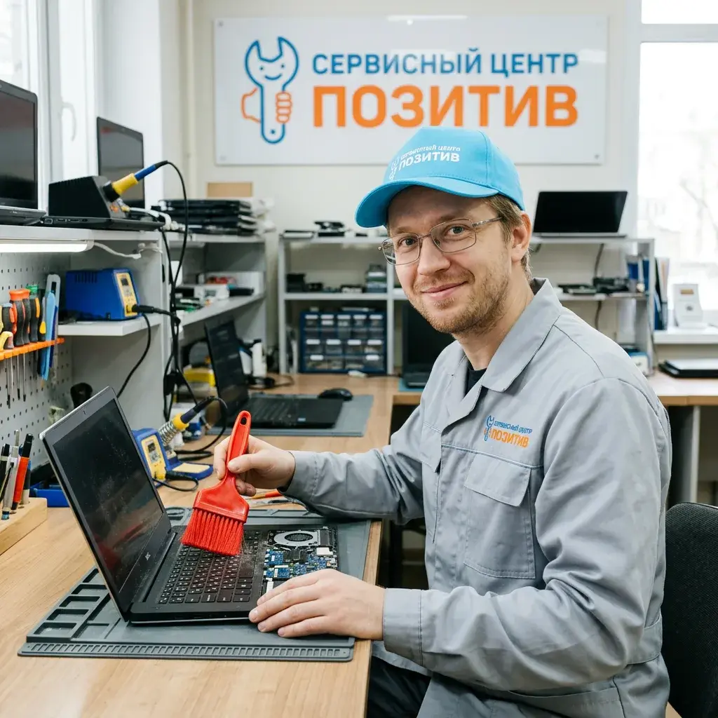 Чистка ноутбука от пыли в Хосте | Замена термопасты