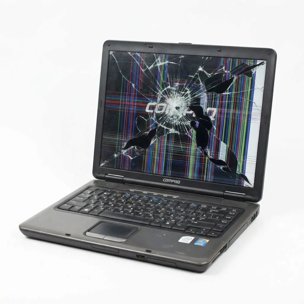 поменять матрицу ноутбука Compaq в Хосте