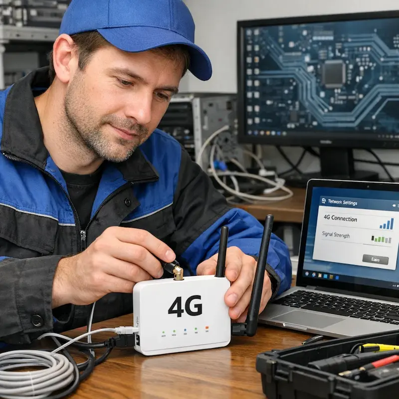 Настройка 4G модема в Хосте