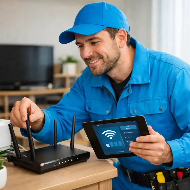 Настройка Wi-Fi для квартиры, дома и офиса в Хосте