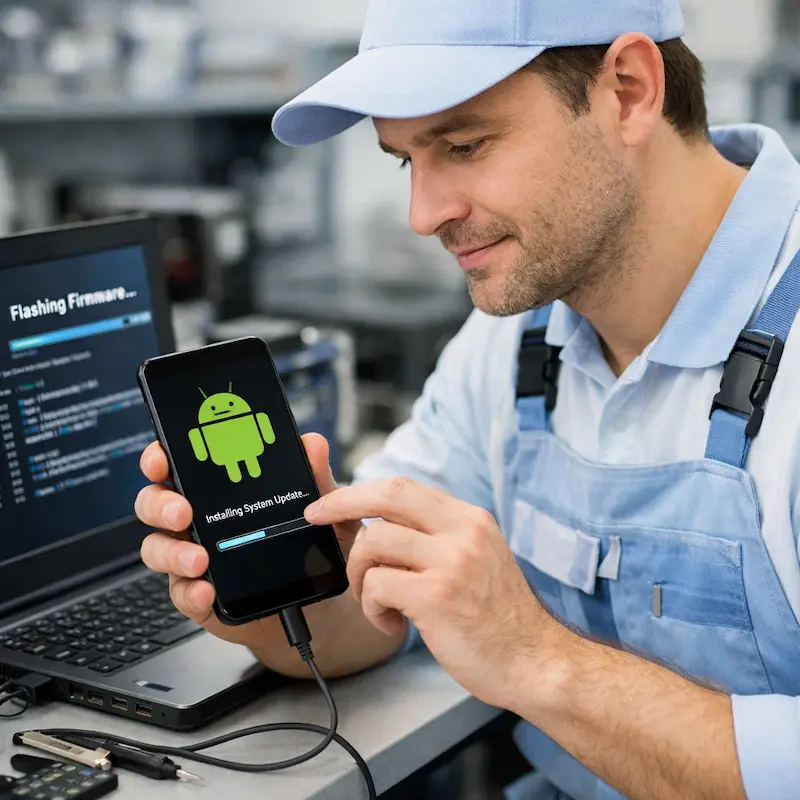 Перепрошить телефон в Хосте