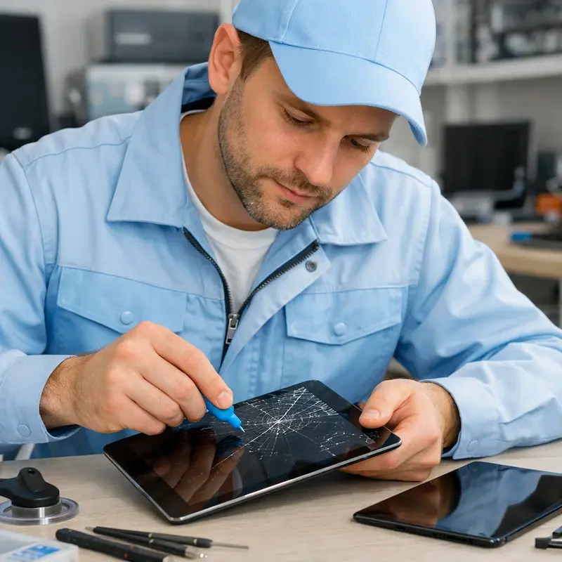 Замена экрана на планшете, смартфоне или телефоне в Хосте