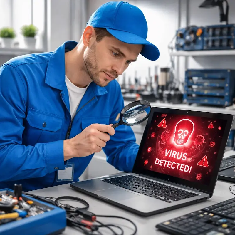 Поиск компьютерных вирусов в Хосте