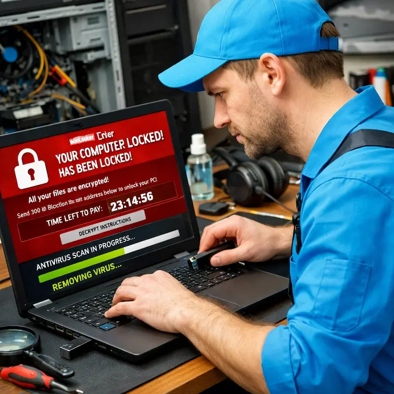 Удалить винлокер в Хосте